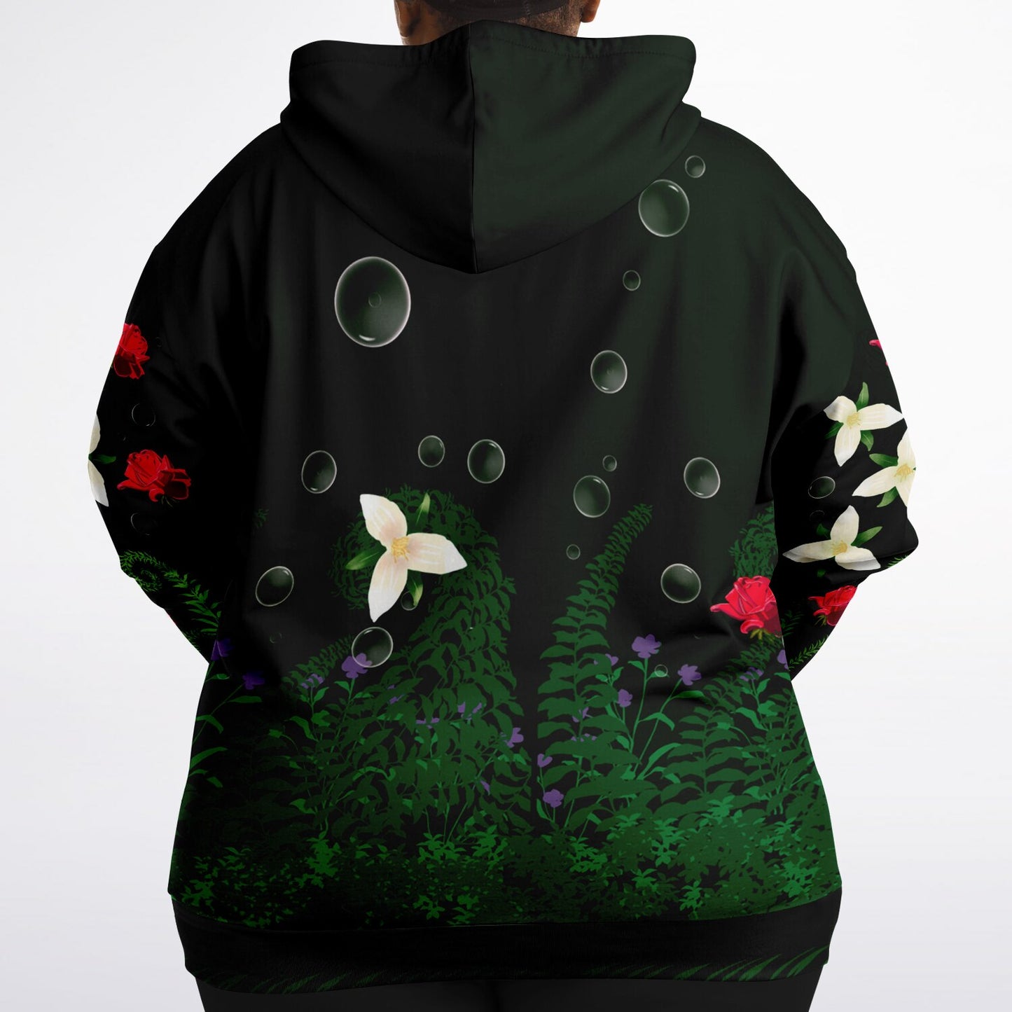 Pacific Northwest Night forest Zip Hoodie 2x - 6x