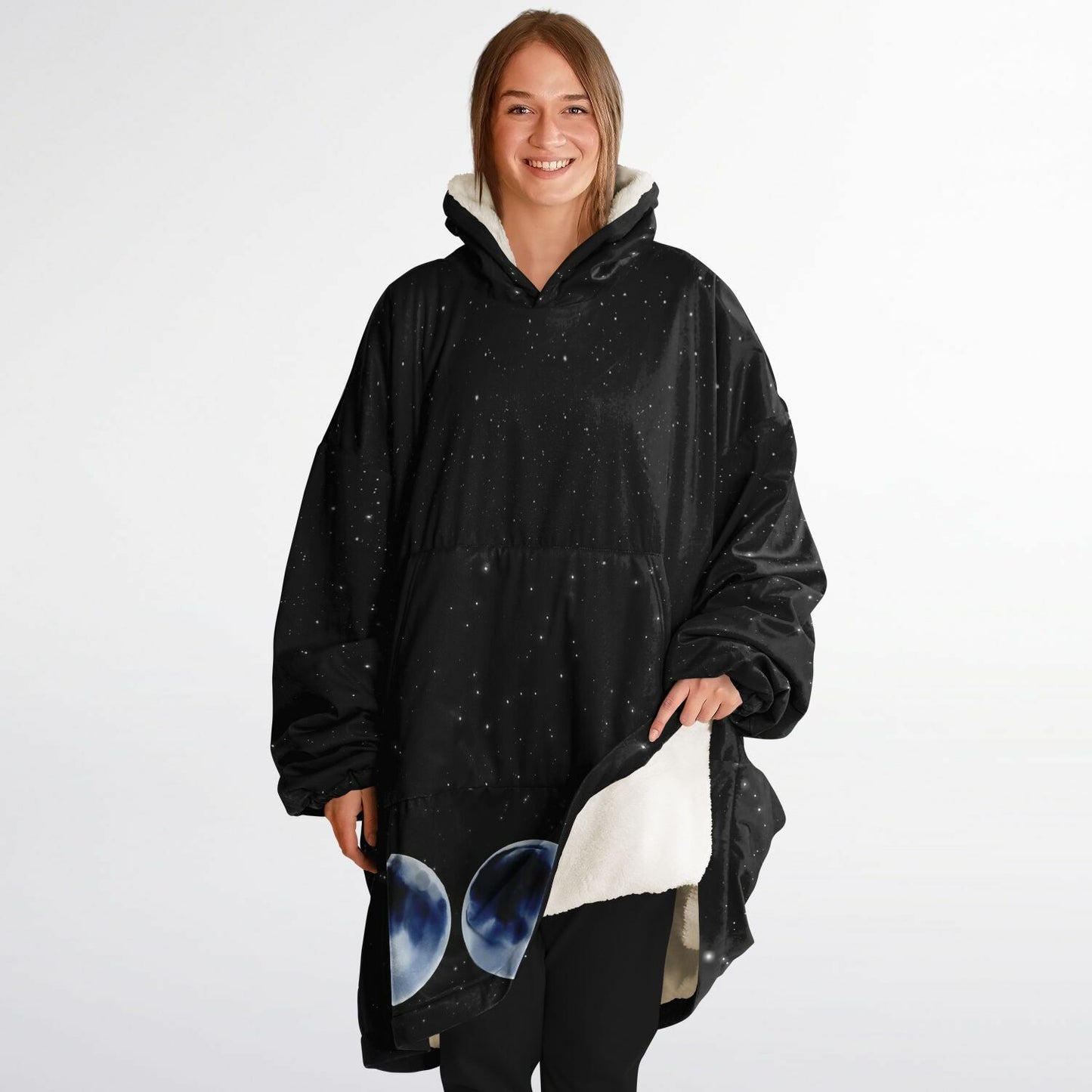 Celestial Comfort Snug Hoodie - AOP