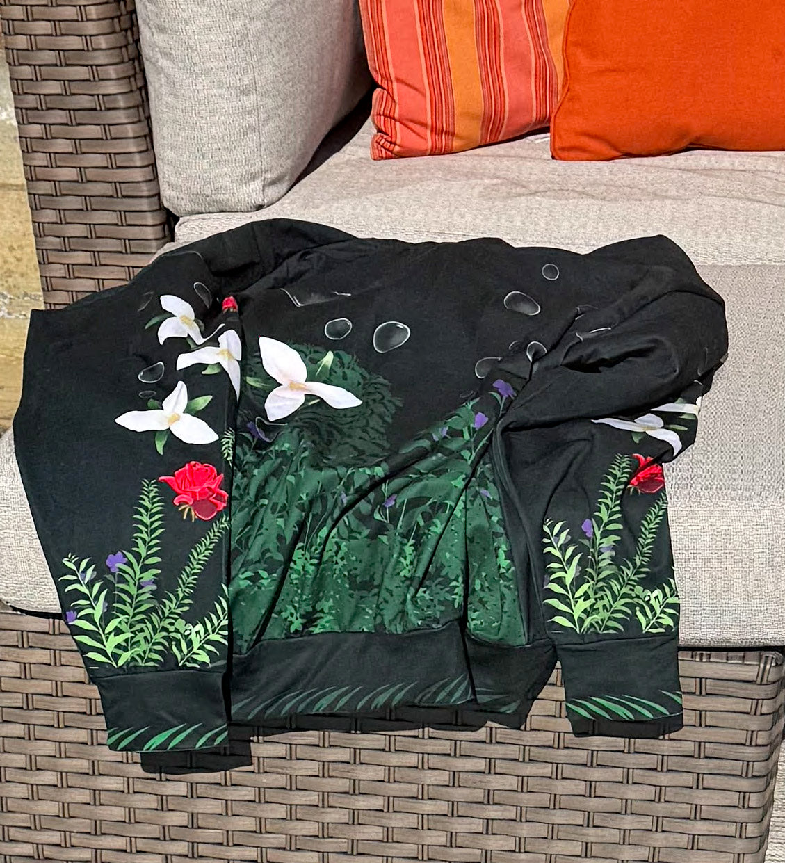 Pacific Northwest Night forest Zip Hoodie 2x - 6x