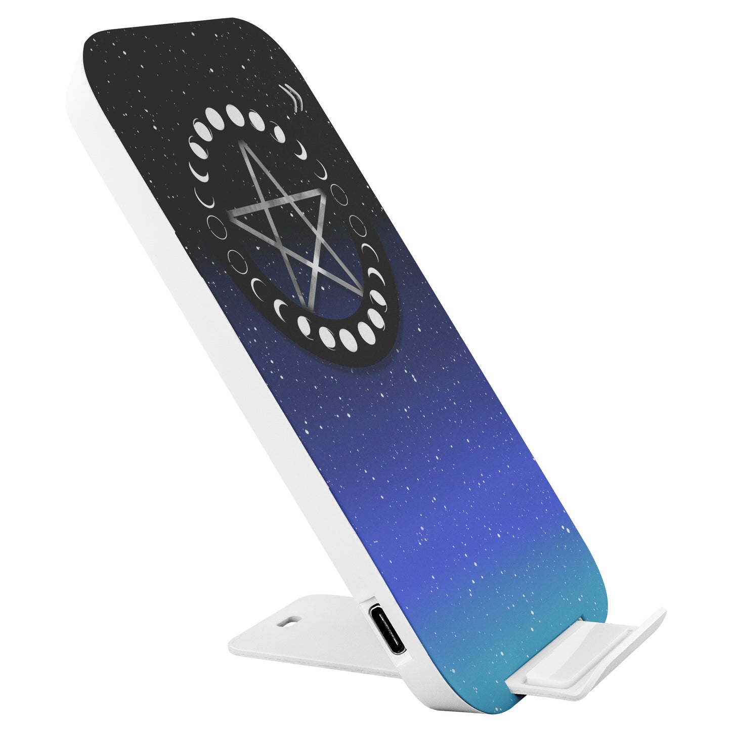 Moon Phase Pentagram Phone Charger