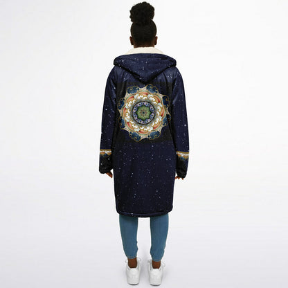 Great cosmos wheel zipper cloak