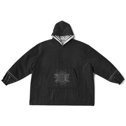 Triple Moon Subtlety  Reversible Snug Hoodie