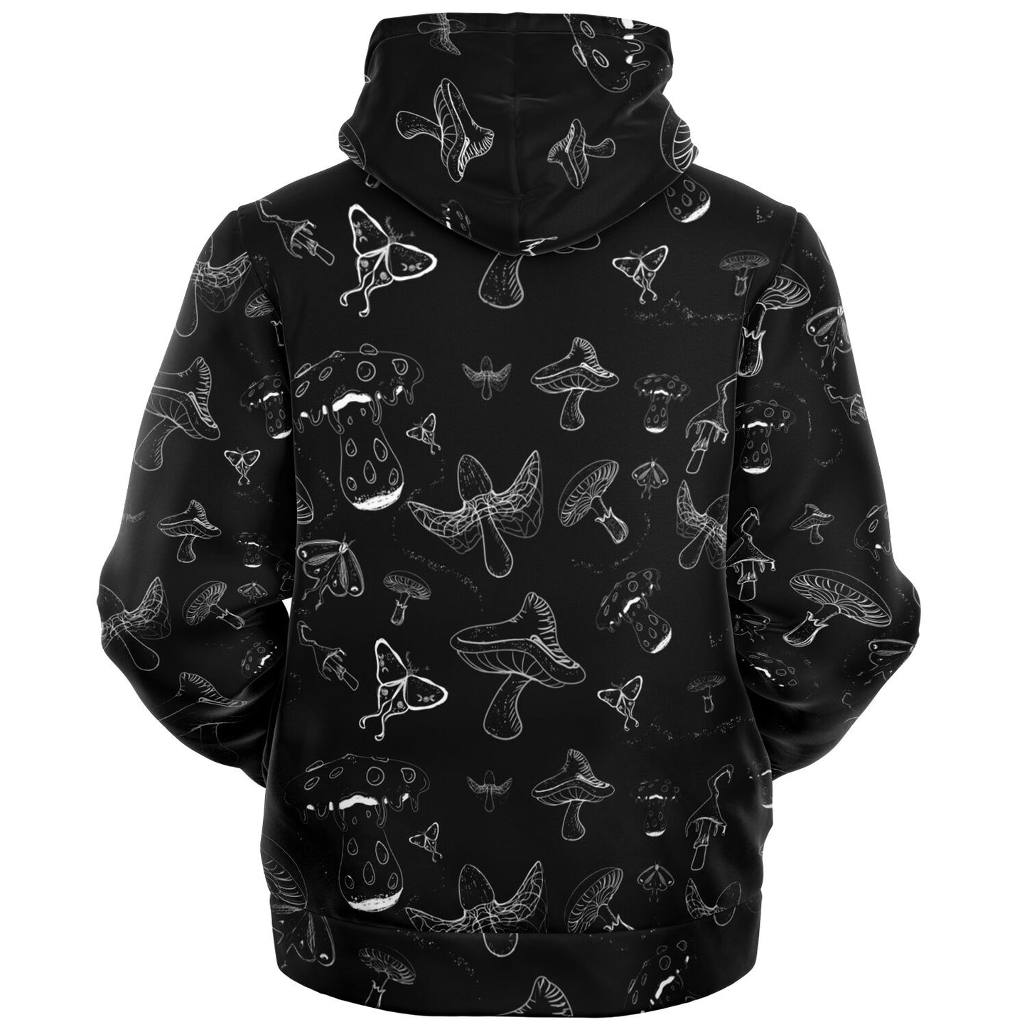 Mushroom Microfleece Ziphoodie -Unisex - XS-4xl