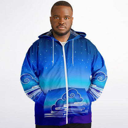 Cloud Viewing Night Zip Hoodie - 2XL - 6 XL