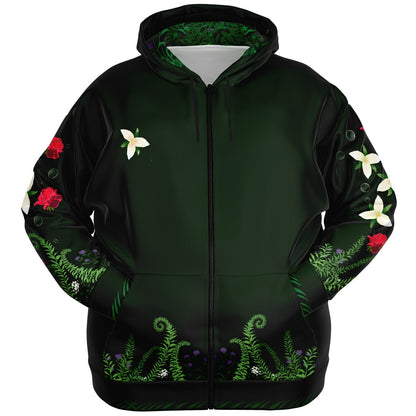 Nightside Fern Zip Hoodie 2x - 6x