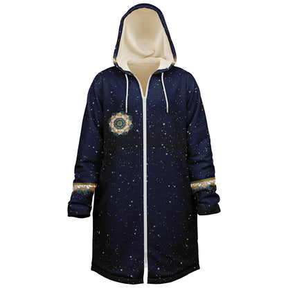 Great cosmos wheel zipper cloak