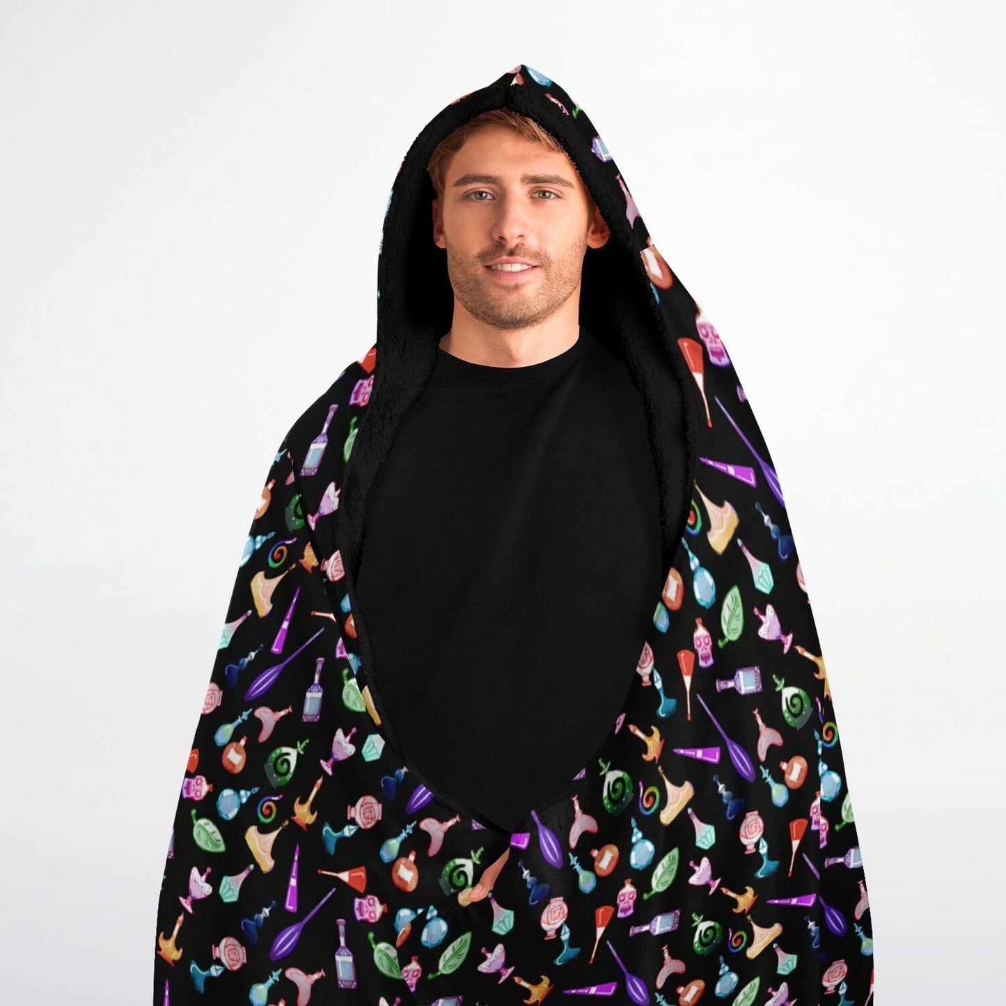 Potions of All Types Hooded Blanket