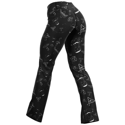 Mushroom Flare Leggings XS-3XL