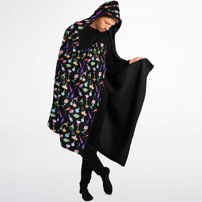 Potions of All Types Hooded Blanket