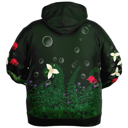 Nightside Fern Zip Hoodie 2x - 6x