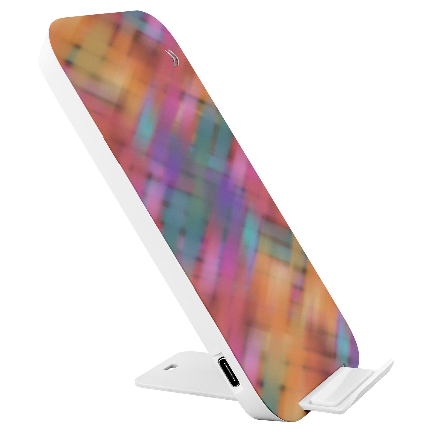 Black Opal crosshatch phone charger