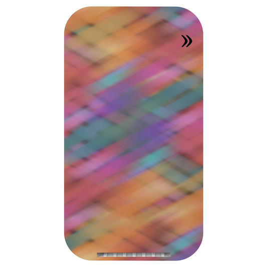 Black Opal crosshatch phone charger